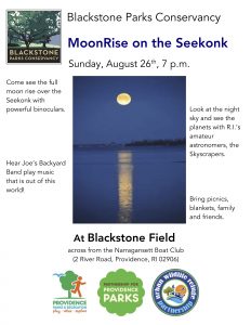 MoonRise over the Seekonk