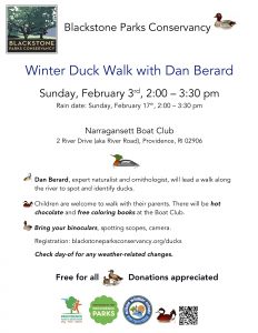 Winter Duck Walk with Dan Berard