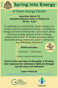Spring into Energy - Clean Energy Forum