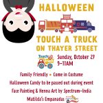 Halloween Touch A Truck on Thayer