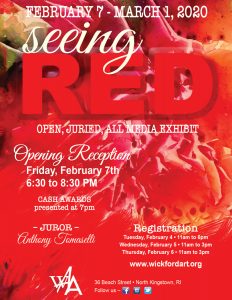 Seeing RED- WAA's February Exhibit