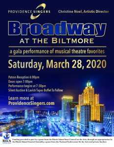 Broadway at the Biltmore - a Providence Singers event
