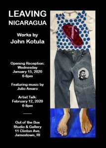 Artist Talk for "Leaving Nicaragua" by John Kotula