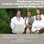 Weybosset Crossing A Native American Cultural Presentation and Walking Tour