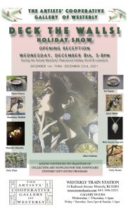 Artists' Cooperative Gallery of Westerly Deck the Walls Holiday Show
