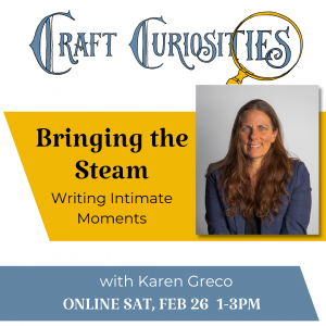 Bringing the Steam: Writing Intimate Moments