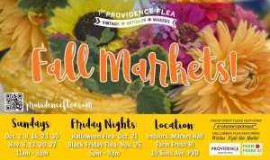 2022 Providence Flea Fall Market Harvest Fests