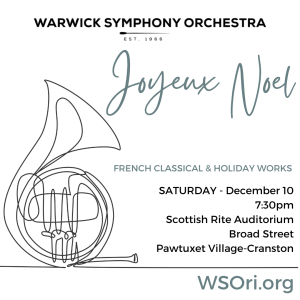 WSO December 2022: JOYEUX NOEL – Classical & Holiday Works of the French Tradition