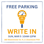 Free Parking Write-in