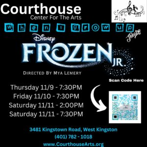 Frozen Jr THURS 11/9/23 - 11/11/23 7:30PM