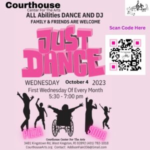 Just Dance All Inclusive FREE DANCE PARTY Wed 10/4/23 5pm to 7pm