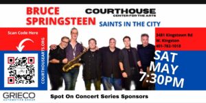 Bruce Springsteen Tribute - Saints in The City 5/4/24 SAT 7:30PM