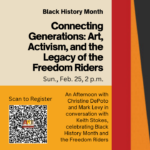 “Connecting Generations: Art, Activism, and the Legacy of Freedom Riders”
