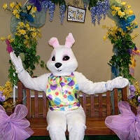 Visit with the Easter Bunny at the Carousel Village