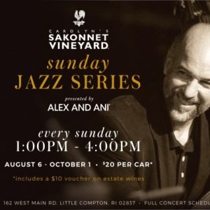 Carolyn's Sakonnet Vineyard Sunday Jazz Series