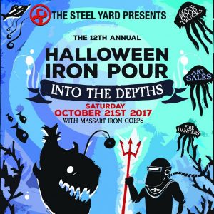 Halloween Iron Pour 2017