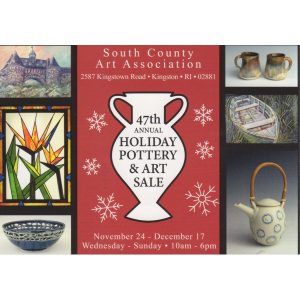 South County Art Association's 47th Annual Holiday Pottery and Art Sale