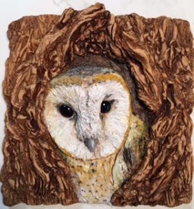 Sculpting Class - Owl in a Hollow Tree