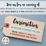 Curiosities: An Auction to Support the CSPH