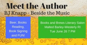 Grab a Beer and Meet BJ Knapp the Author