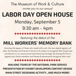 18th Annual Labor Day Open House