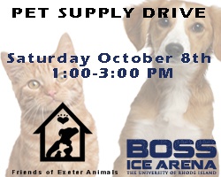 Boss Ice Arena Pet Supply Drive