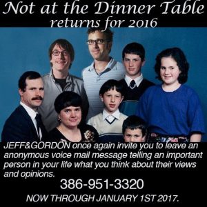Not at the Dinner Table
