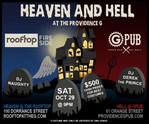 Heaven and Hell Halloween Party @ ProvidenceG
