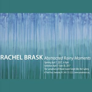 Reception: Abstracted Rainy Moments (Paintings by Rachel Brask)